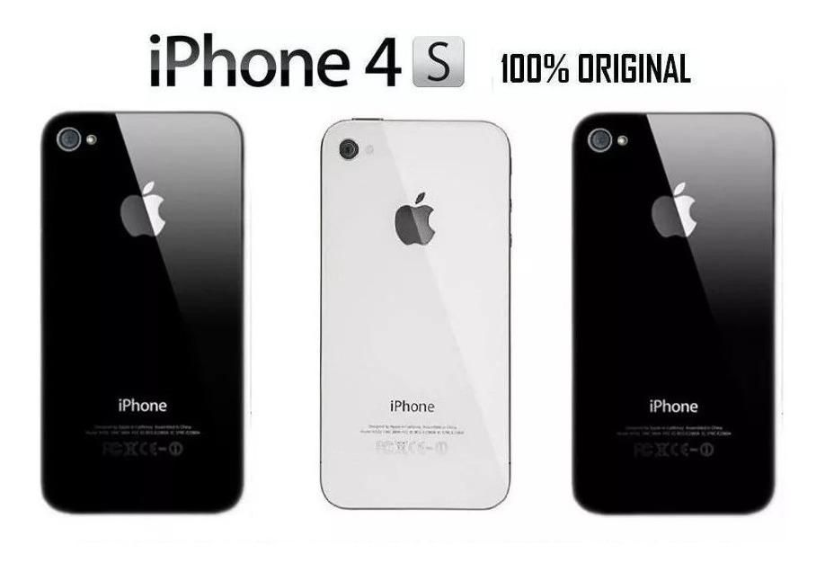 Tapa Trasera De iPhone 4s, 4G 100% Original Instalación