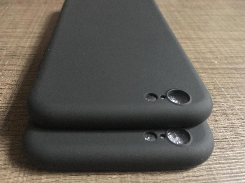 iPhone 6 6s Funda de goma y mica de vidrio templado