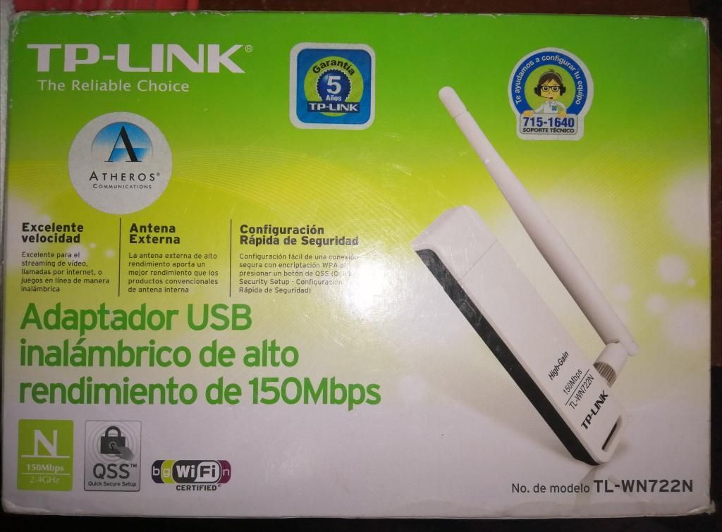 Adaptador Usb Inalambrico