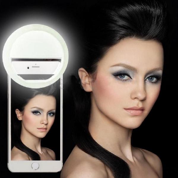 Aro Anillo luz Led Recargable Para Celulares
