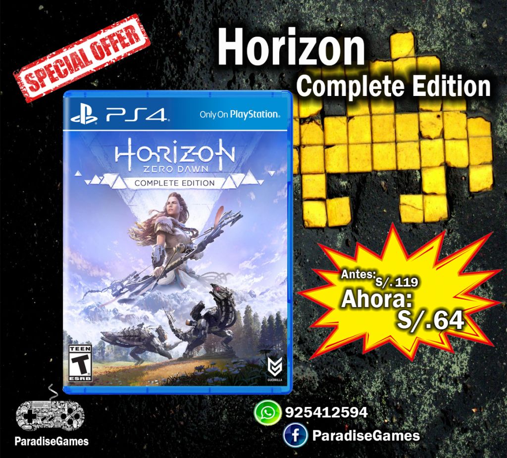 Horizon Zero Dawn Complete Edition - Nuevo Sellado