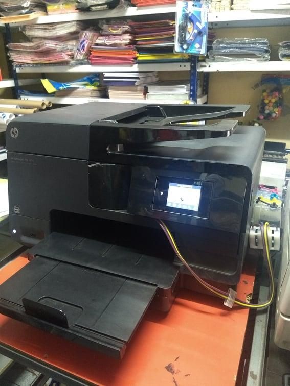 Impresora HP color negro A4 con sistema continuo