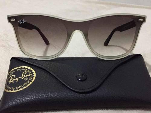 Lentes Ray Ban Wayfarer Blaze 4440n Negro En Caja