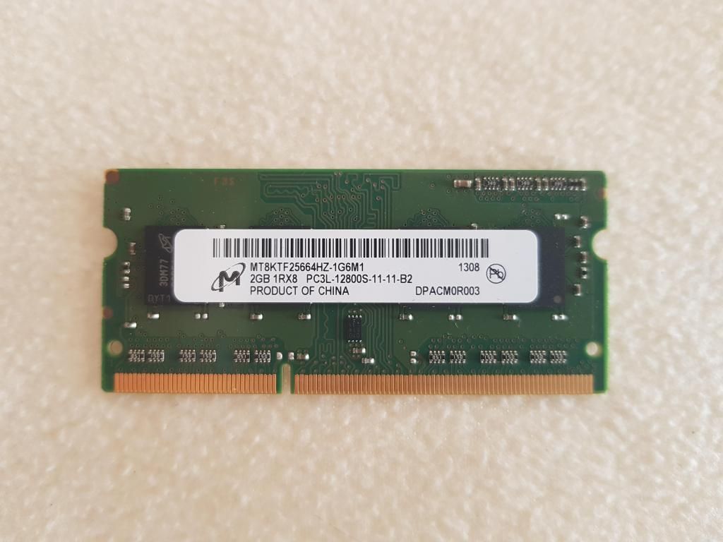 Memoria RAM 2gb DDR3