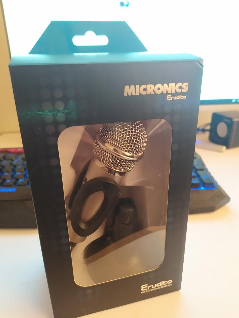 Micrófono Pedestal Micronics para Pc