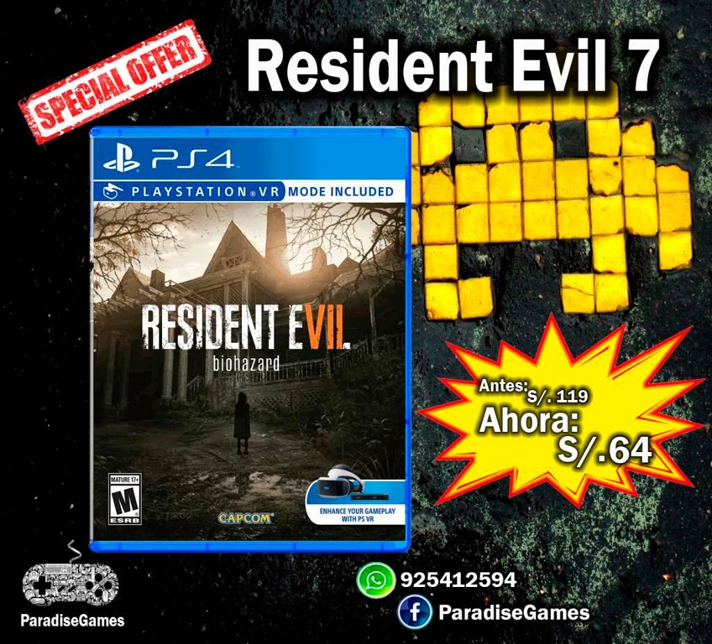 Resident Evil 7 - Nuevo Sellado