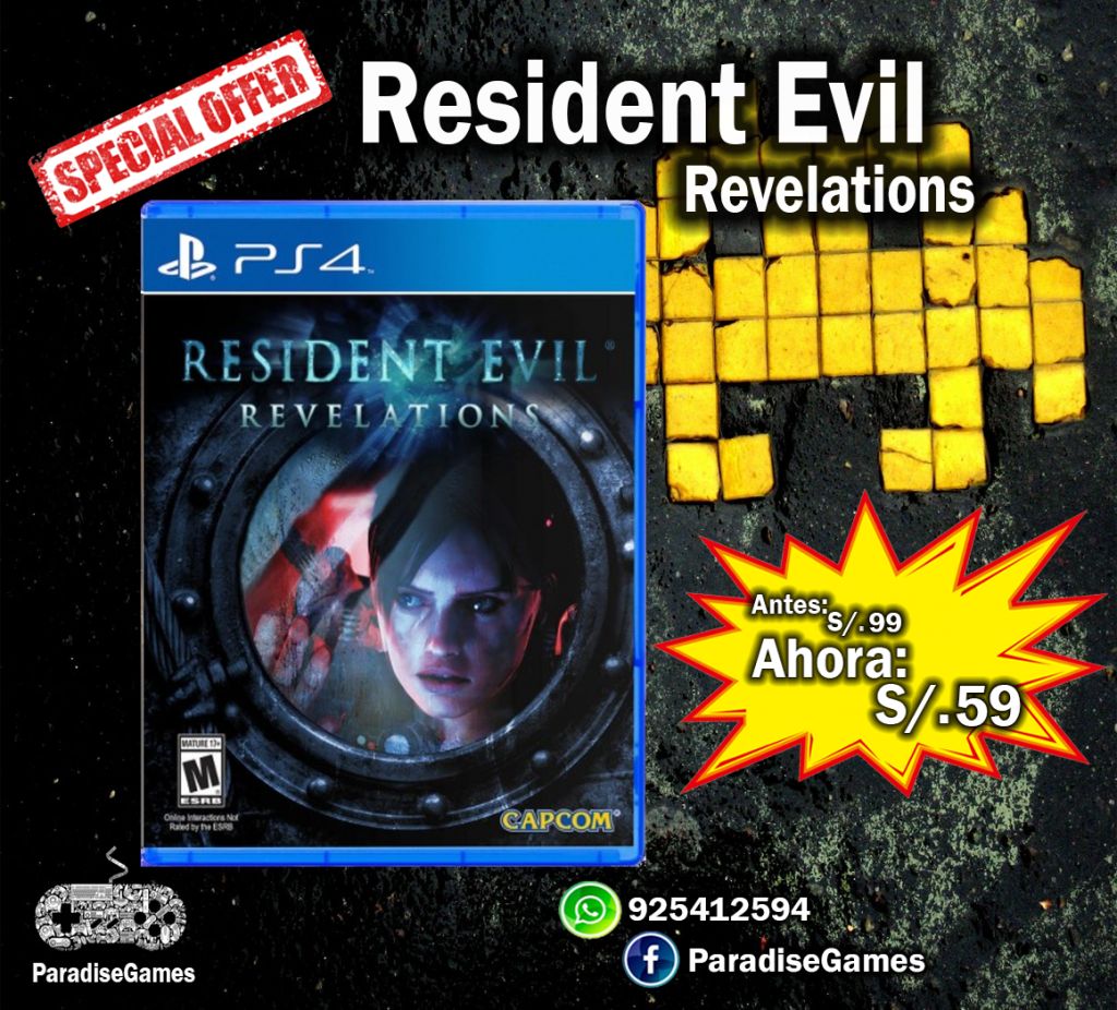 Resident Evil Revelations - Nuevo Sellado