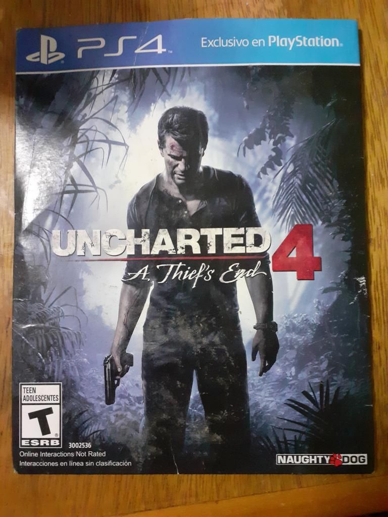 Uncharted 4 Ps4