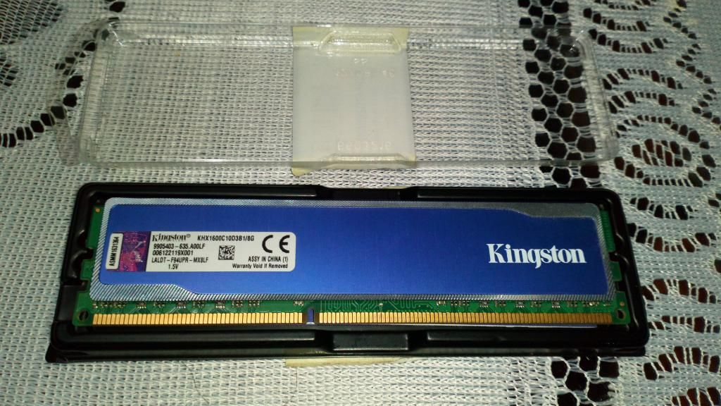 Vendo Memoria Kingston Hyperx Blu 8gb