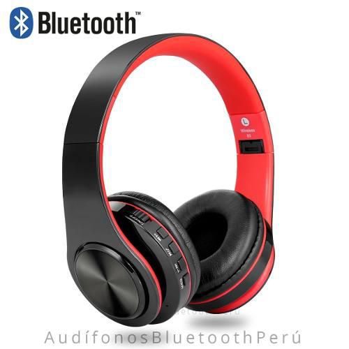 Audífonos Bluetooth Inalámbrico 3 En 1 Micro Sd Mp3