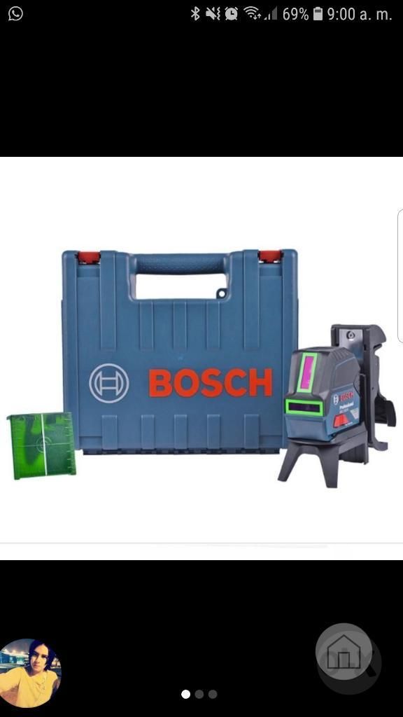 Remato Laser Bosch Verde