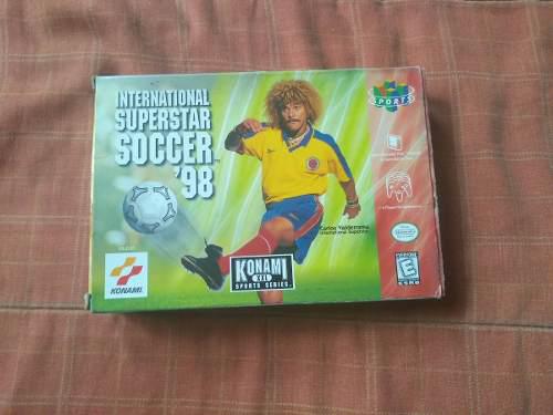 International Soccer 98 Caja Nintendo 64 No Juego