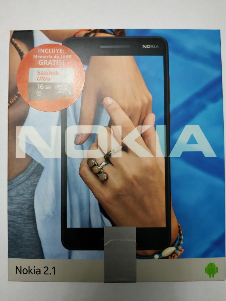 NOKIA 2.1 4G LTE, 1/8 GB,  MAH, TU REGALO DE NAVIDAD!!