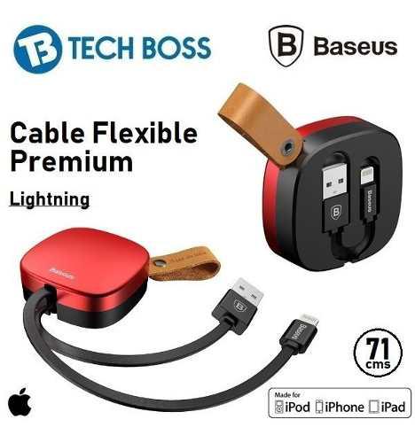 Cable Baseus Flexible Premium Para iPhone
