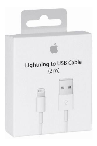 Cable Lightning 2 Metros Apple Original iPhone / Tienda