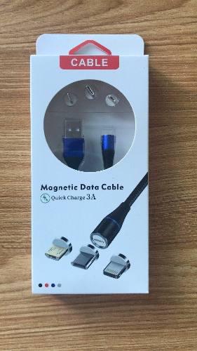 Cable Magnetico 3a Carga Rapida - Micro Usb, Tipo C, iPhone