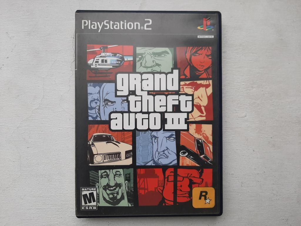 Juego original Grand Theft Auto III playstation2 ps2