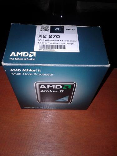 Procesador Amd Athlon Ii X2 270 - Cpu 3.4 Ghz - Am3
