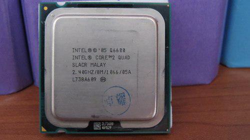 Procesador Intel Core 2 Quad Q6600 2.4 Ghz Socket 775