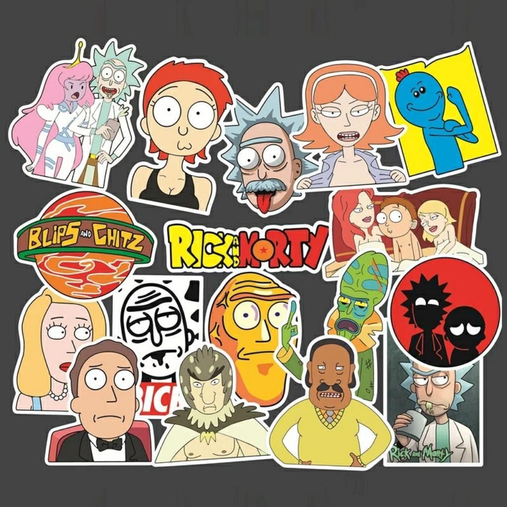 Stickers Rick And Morty