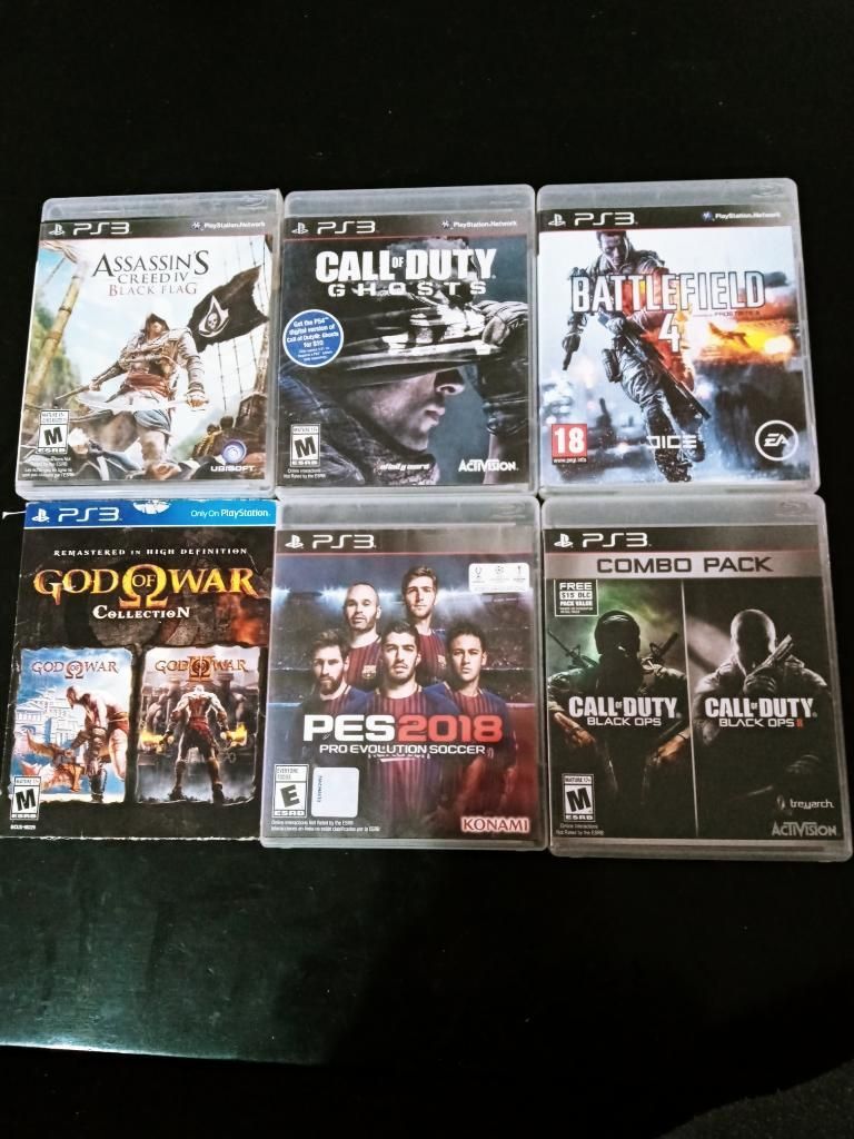 Vendo Juegos de Ps3