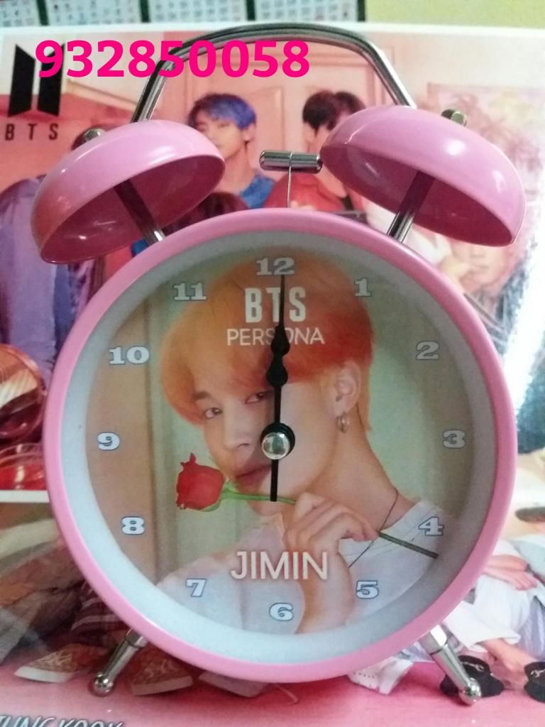 BTS Jimin Reloj Despertador Estilo Vintage