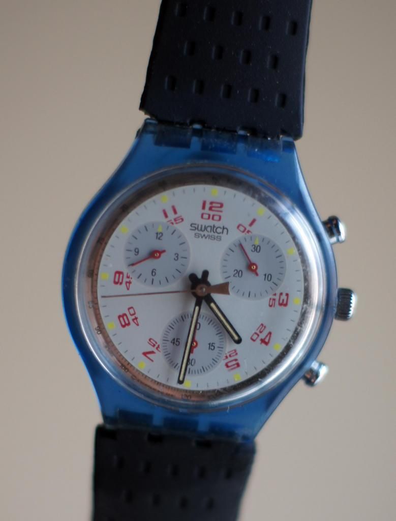 Reloj Swatch Suizo Cronografo ORIGINAL Calibre Eta 22 Rubis