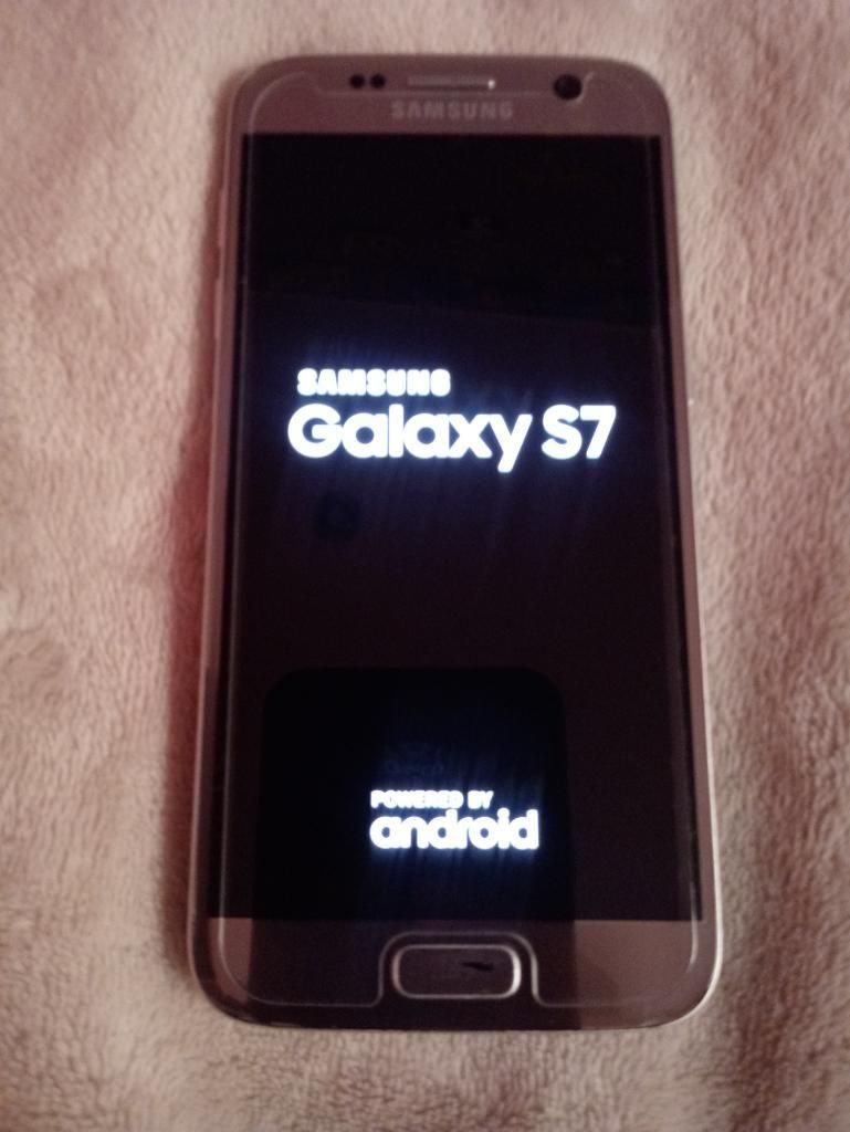 Samsung S7 Gold Libre Impecable