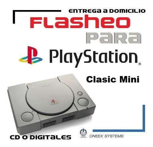 Flasheo Playstation Clasic Mini