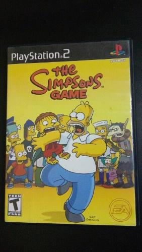 The Simpsons Game (sin Manual) - Play Station 2 Ps2