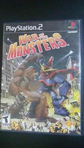War Of The Monsters (sin Manual) - Play Station 2 Ps2