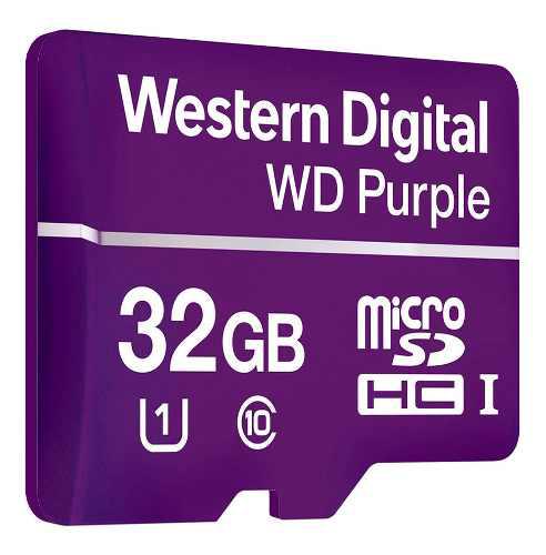 Memoria Microsd Wd Purple 32gb Uhs-i U1