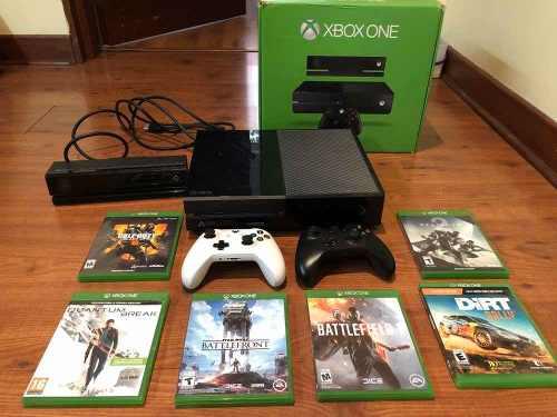 Oferta Xbox One 500 Gb Con Kinect, 2 Mandos Y Juegos