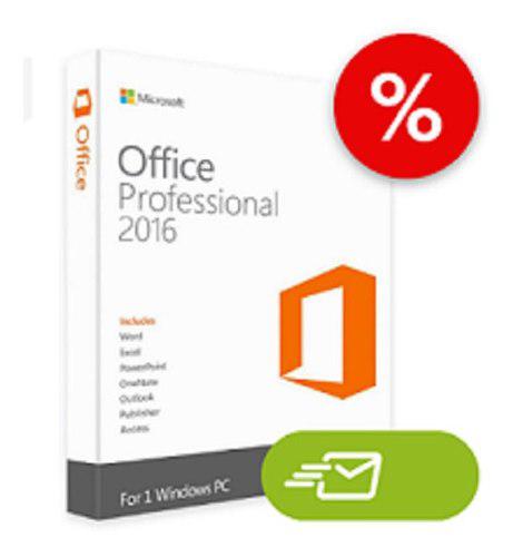 Office 2016 Professional Plus Licencia Retail