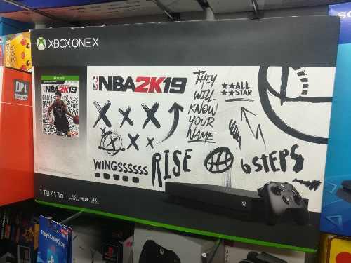 Xbox One X Black Bundle Nba 2k19 Stock