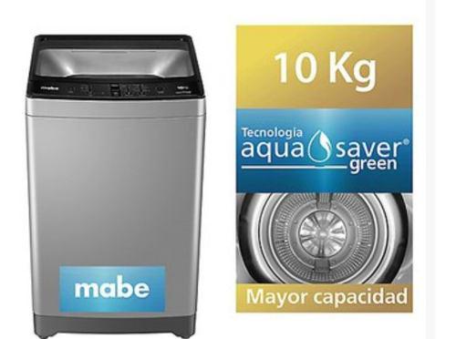 Lavadora Aqua Saver Green Automática De 10 Kg Silver Mabe.