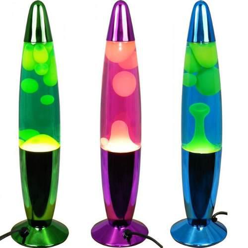 Lámpara De Lava Para Decoración - Foco Y Luces De Colores