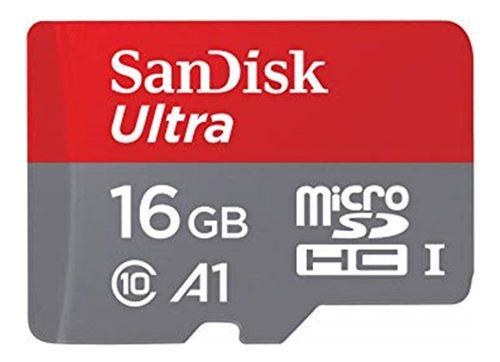 Sandisk Micro Sd 16 Gb Clase 10 A1 Uhs-i 98 Mb/s