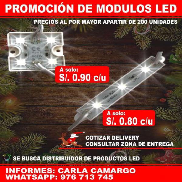 Modulos led 5054 alto brillo para cajas luminosas en Lima