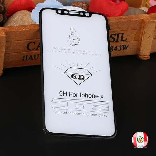 iPhone X Tempered Glass 6d