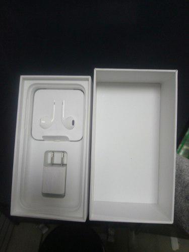 Audífono iPhone Earpods +adaptador Jack+cubo De Cargador