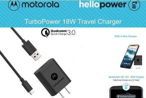 Cargador Motorola Turbo Power Tipo C