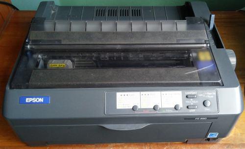 Impresora Epson Fx-890 Matricial, Papel Autocopiativo