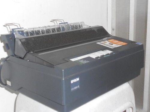 Impresora Epson Lx 300 + Ii - Negra - Importada - Garantia