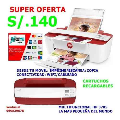 Impresora Hp Multifuncional Inalámbrica