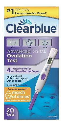 Clearblue Advanced Digital 20 Test De Ovulación