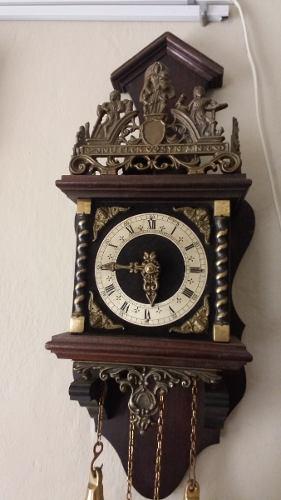 Reloj De Pared Antiguo Holandes (Dutch Clock)