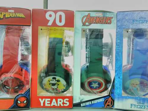 Audifono C/microf Bluetooth Sakar Disney Avengers Original