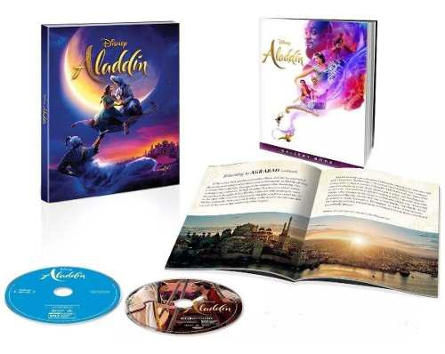 Blu Ray Aladino 2d - 4k (Digibook) Stock - Nuevo - Sellado
