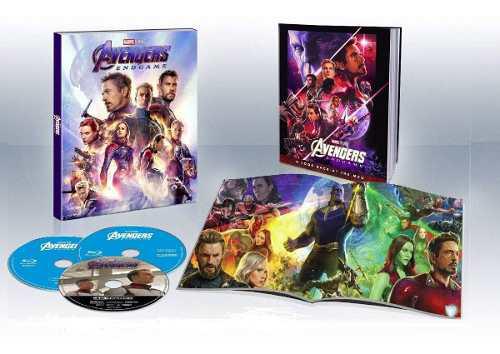 Blu Ray Avengers Endgame (Digibook) 2d - 4k- Stock- Nuevo
